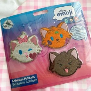 NEW Disney Emoji patches. Characters are from Aristocats💕